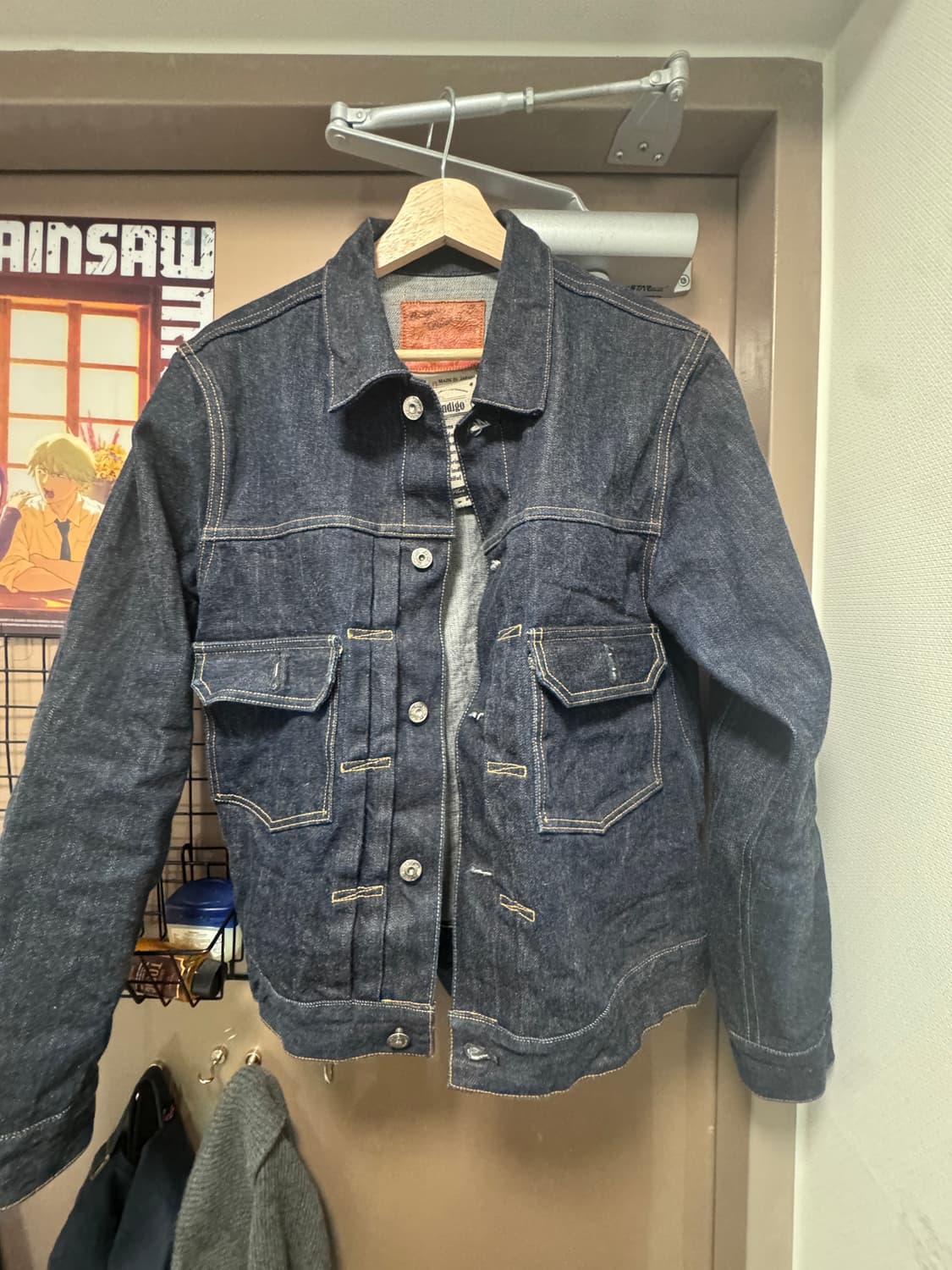 버거스플러스 2세대 데님자켓40사이즈 팝니다 상품이미지2