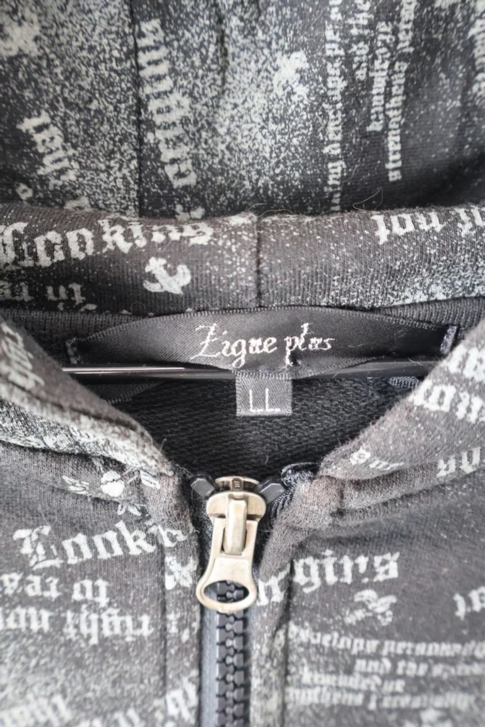 00's Zigge Plus Lettering Hood Zip 상품이미지6