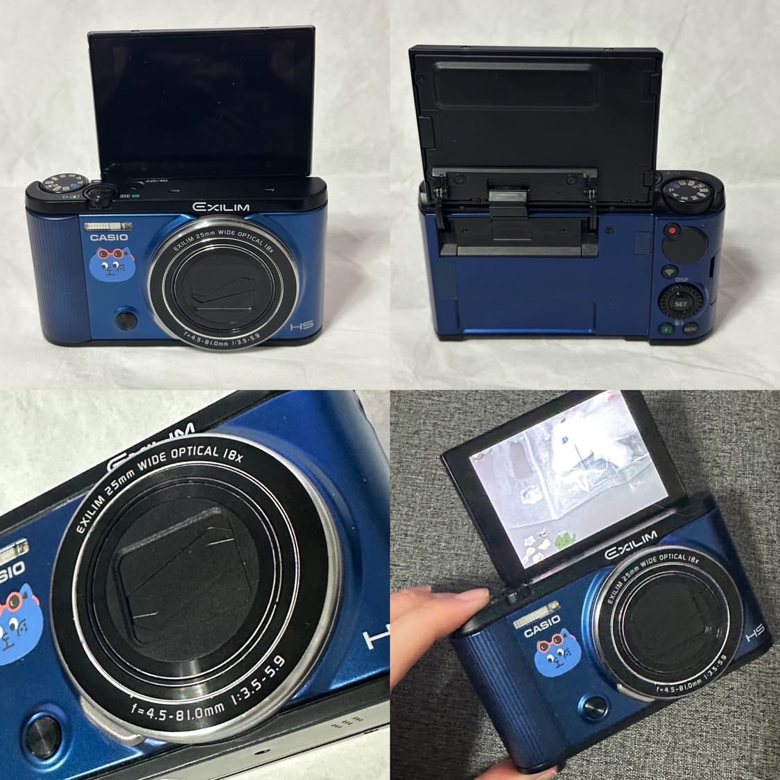 셀카뷰티기능특화💙🧳카시오 엑슬림 ZR1600 +전용케이스(zr1800 상품이미지8