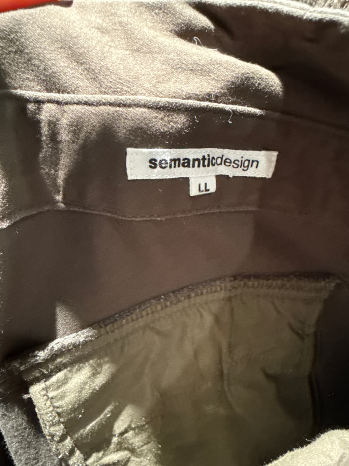 Semantic Design 더블웨이스트 벨티드 포인트 카고팬츠 상품이미지7