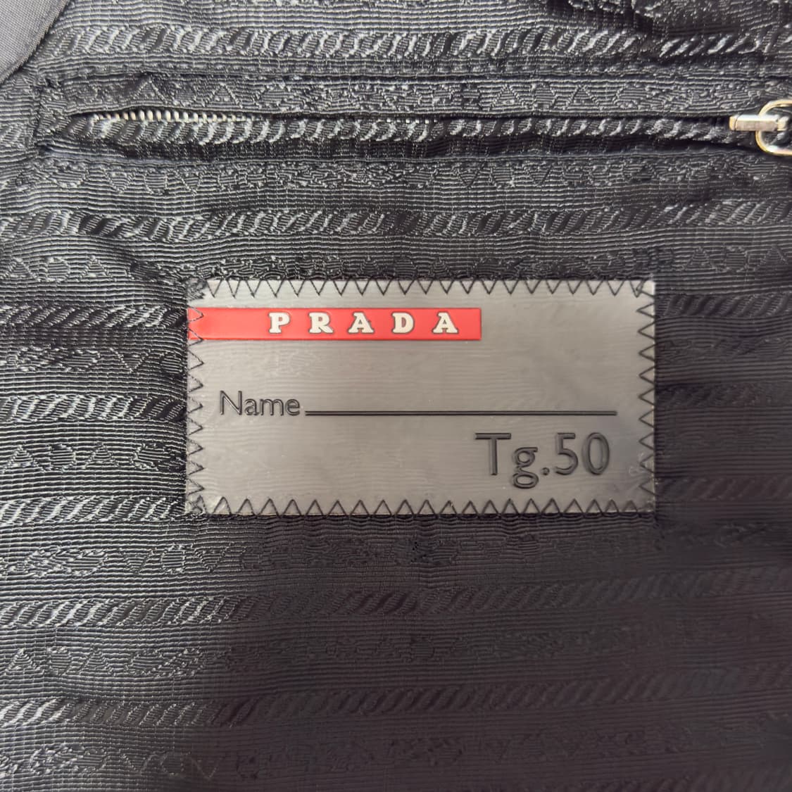 프라다 레더 트림 패딩 베스트 상품이미지6