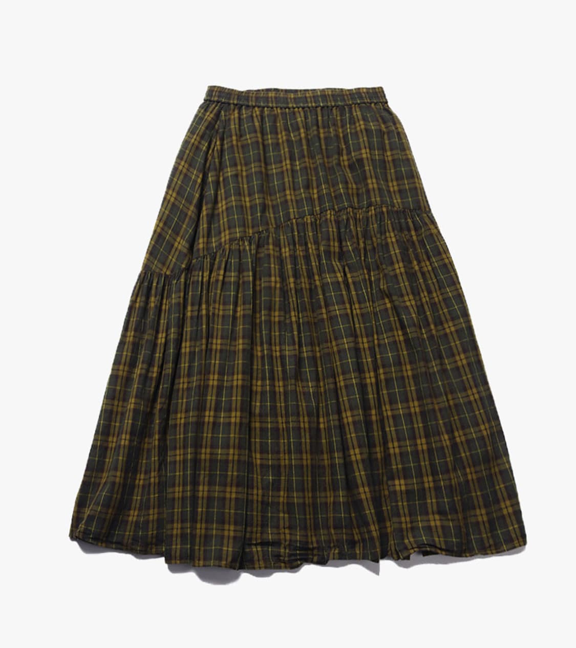 FREAK’S STORE - CHECK TIERED SKIRT 상품이미지3