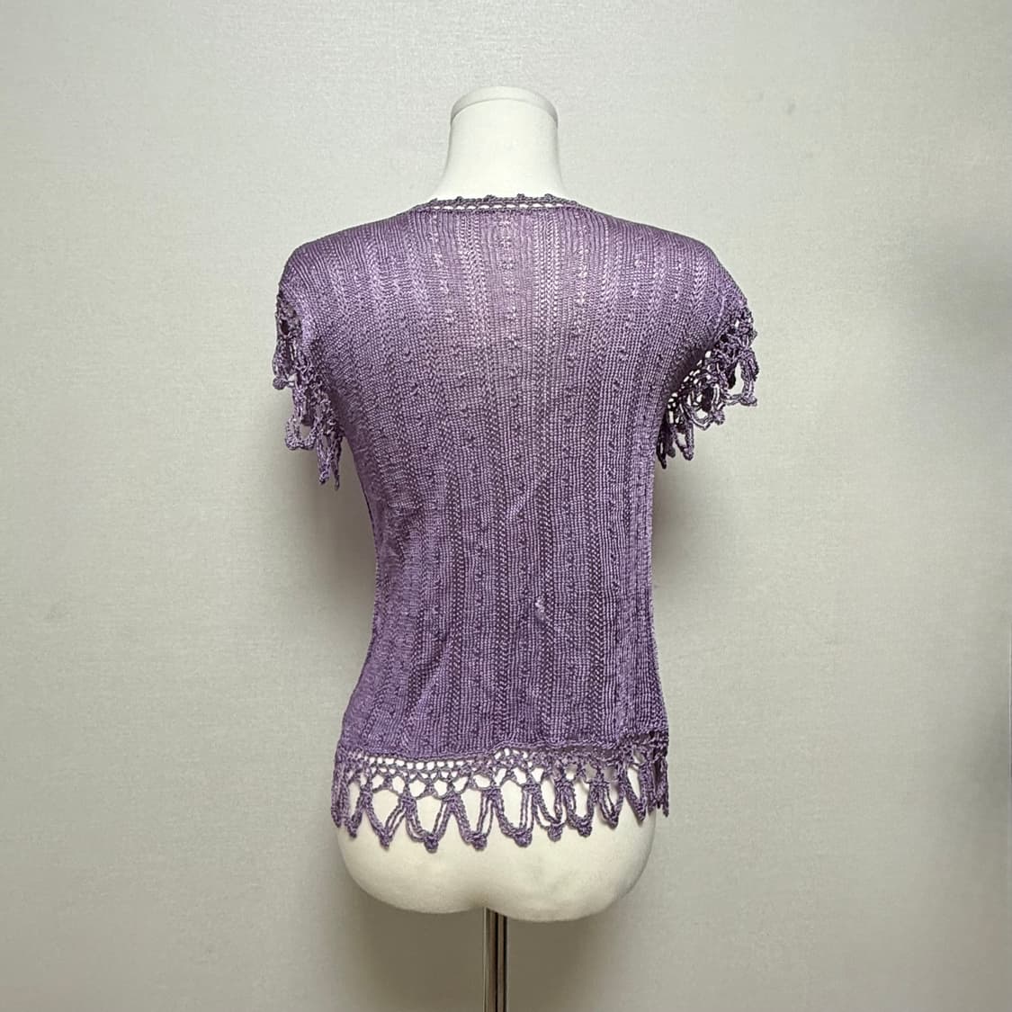 빈티지 니트 조끼 상품이미지2