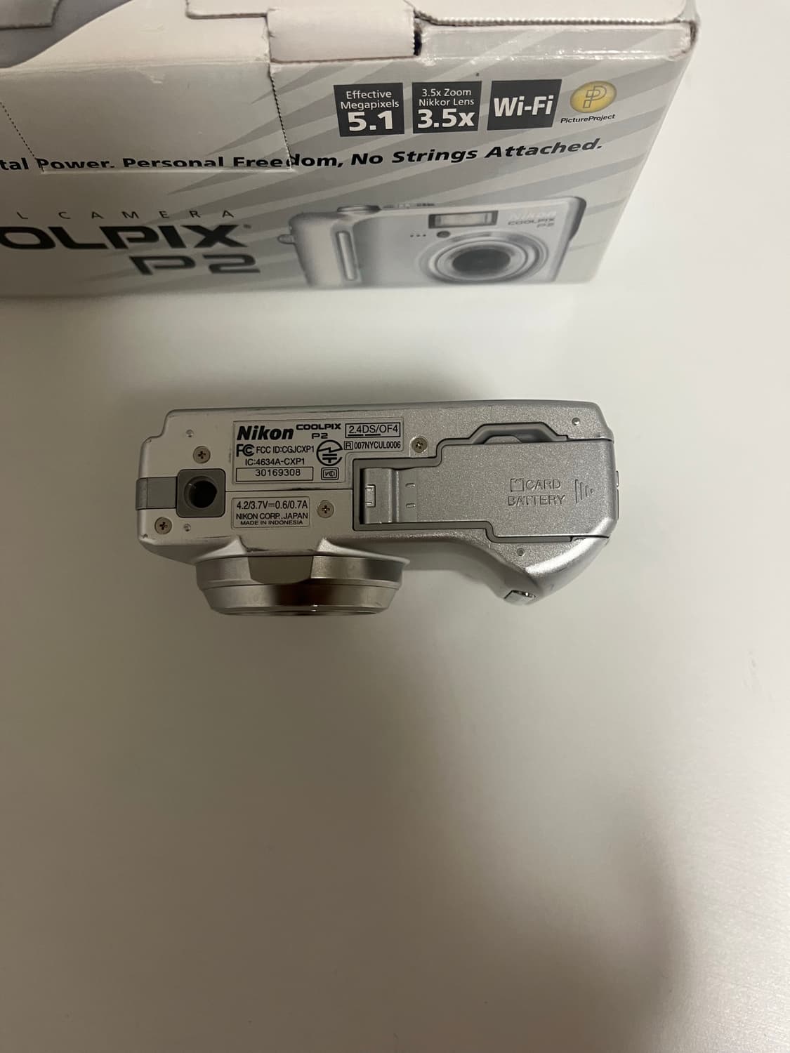 작례👌🏻누가영색감!!)Nikon Coolpix P2 (정품풀박스) 상품이미지10
