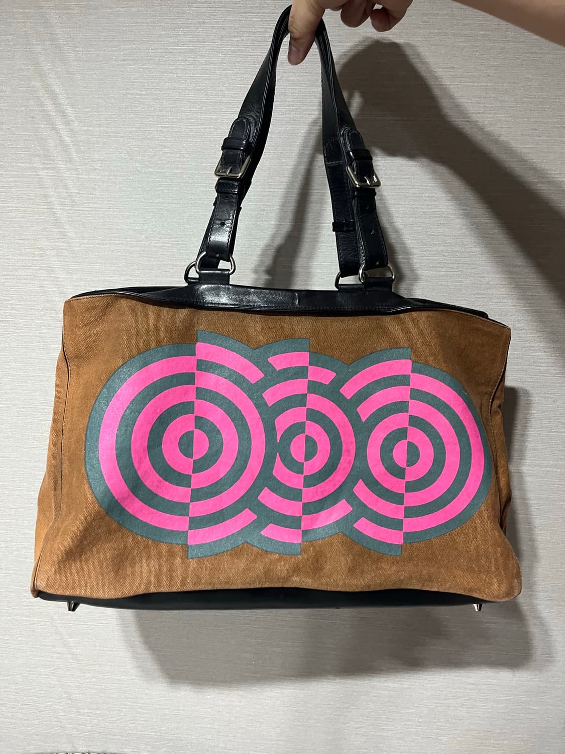 드리스반노튼 빈티지 캔버스 백 상품이미지1