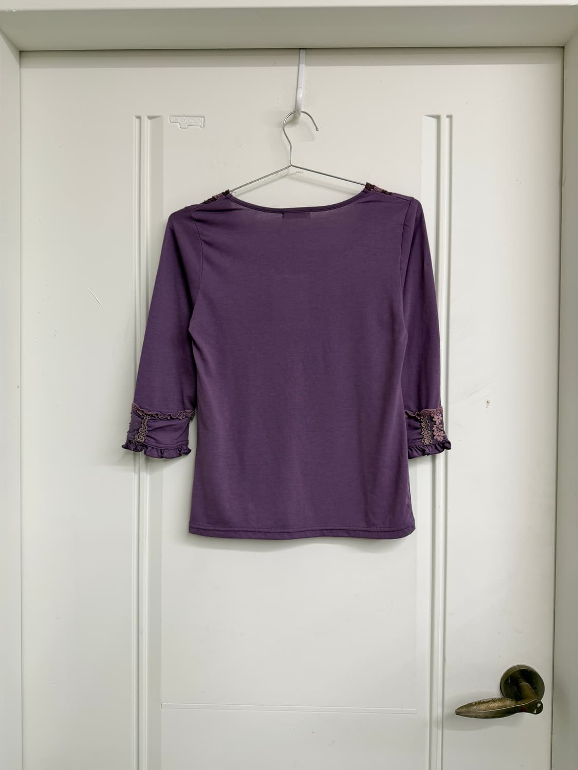 엑시즈팜 엔틱 레이스 7부티셔츠 상품이미지6