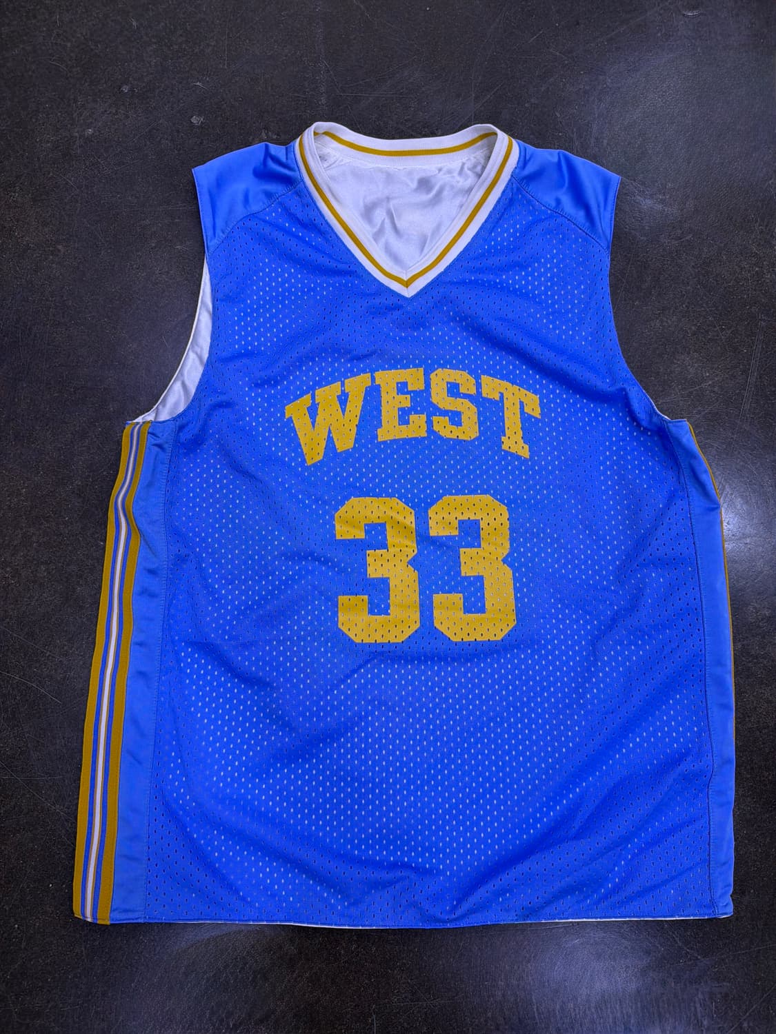나이키 웨스트 33 리버시블 베스킷볼 민소매 져지 유니폼 L 상품이미지3