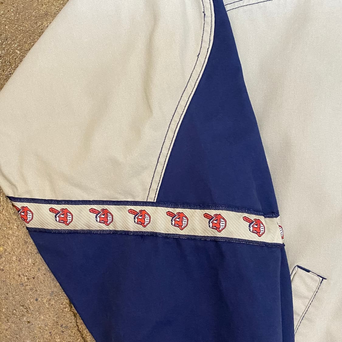 90s Made in Korea 미국 빈티지 프로플레이어 바람막이 자켓 상품이미지4