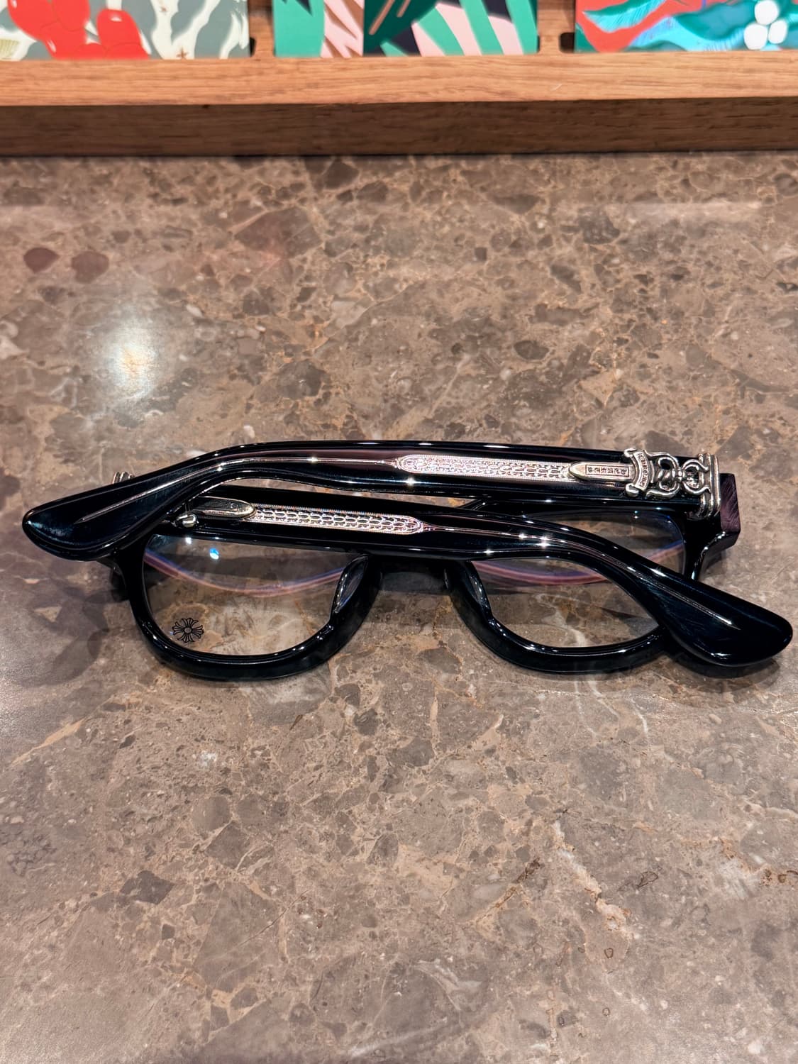 (새상품급) 크롬하츠 컨볼루티드 블랙 실버 상품이미지2