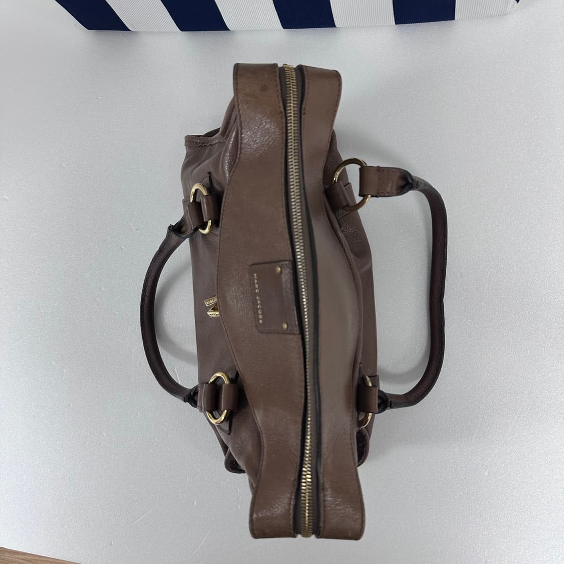 크제이콥스 브라운 레더 토트백 가죽 가방 상품이미지3