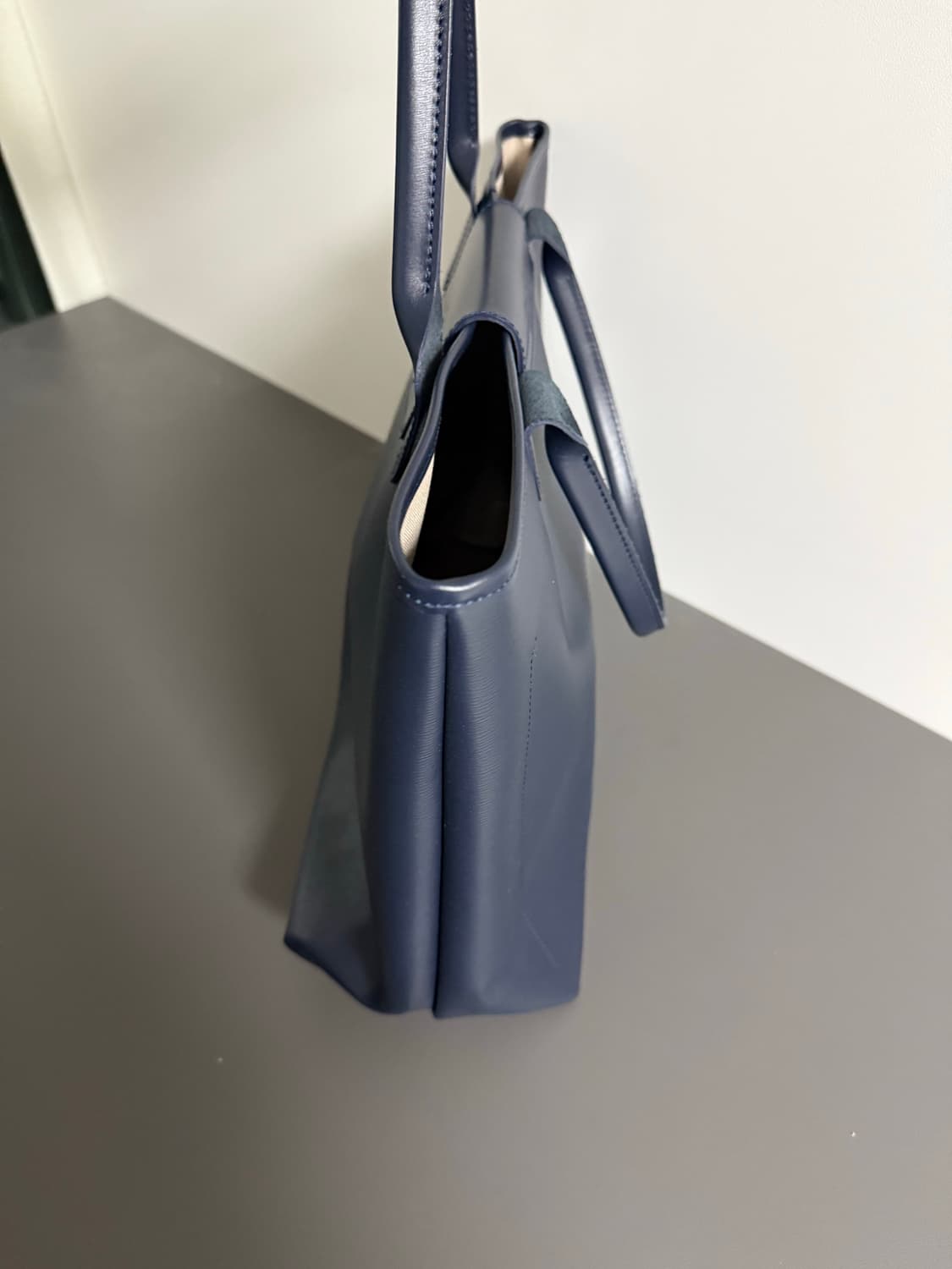 롱샴 르 플리아쥬 시티 토트백 L 네이비 상품이미지3