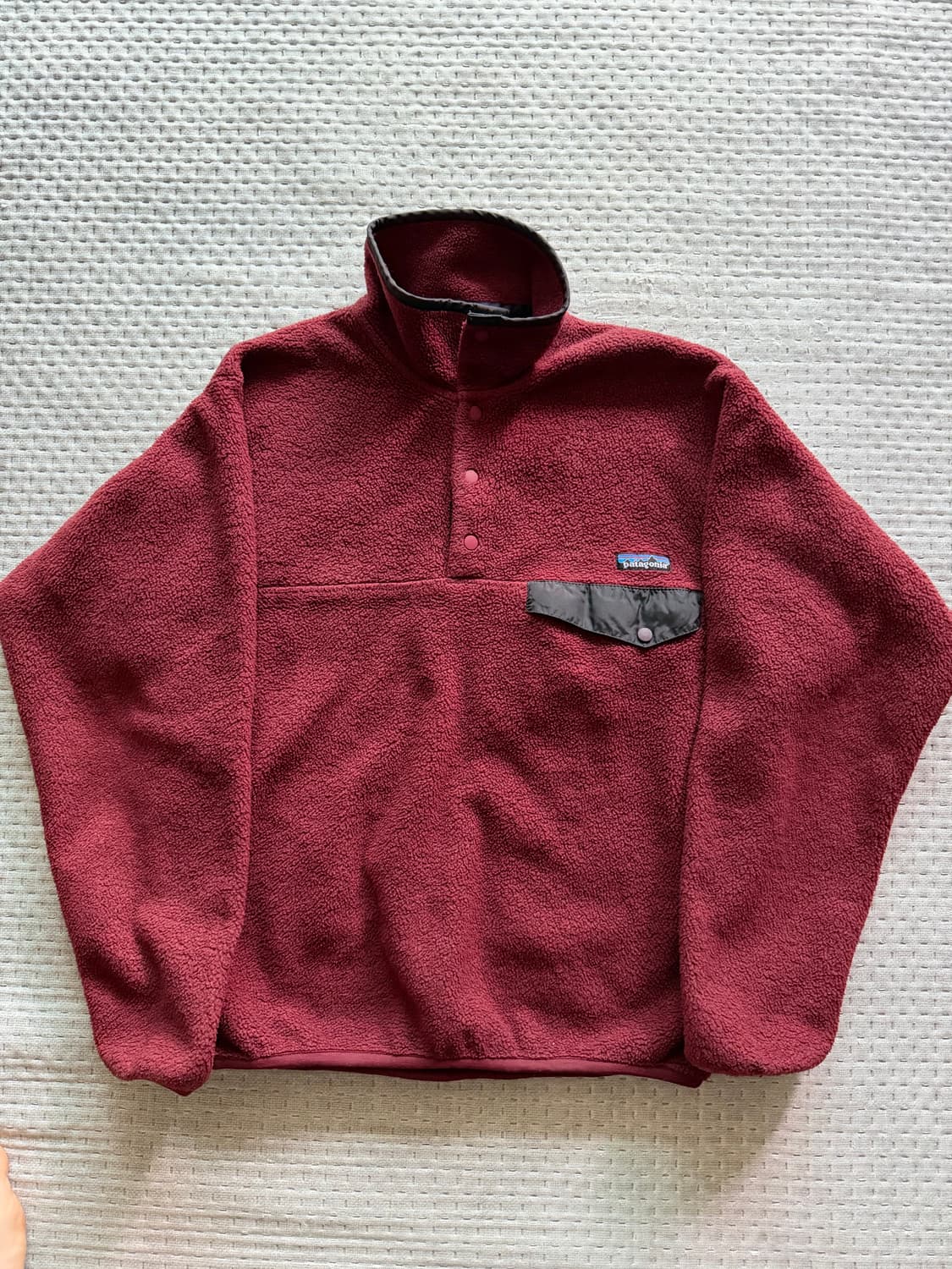 [s] 파타고니아 신칠라 스냅티 버건디 상품이미지1