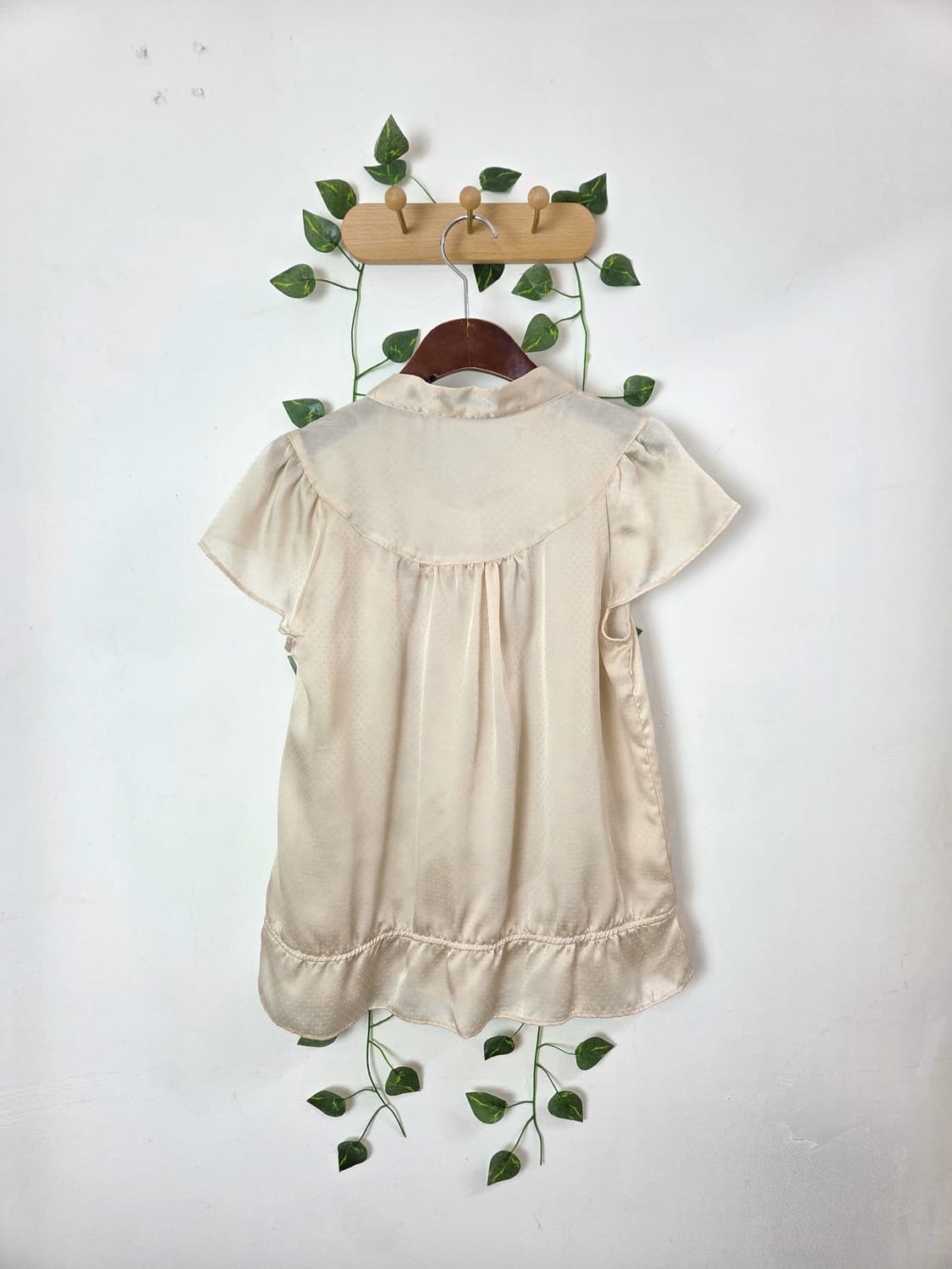 리본 홍콩 블라우스 상품이미지4