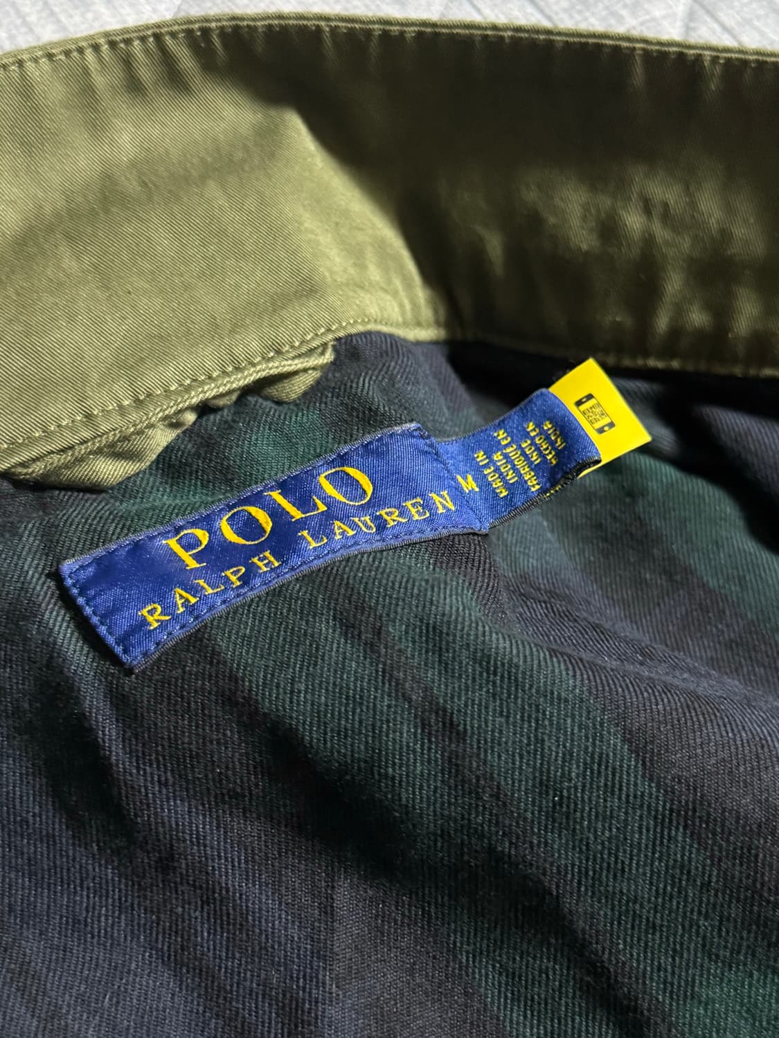 폴로 바라쿠다 베어포트 바람막이(윈드 브레이커) 올리브 M 상품이미지6