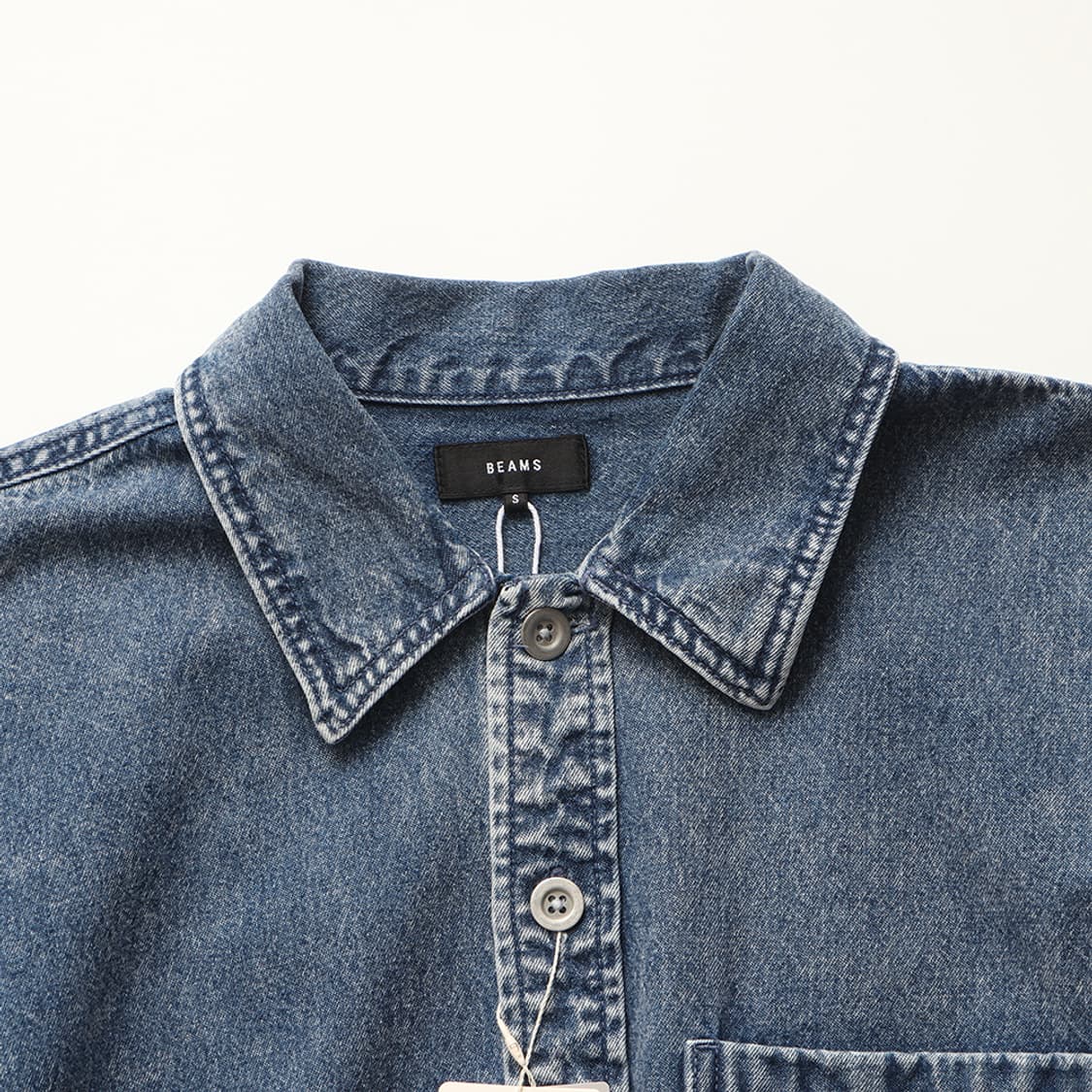 BEAMS Shorts Denim Shirt 상품이미지8