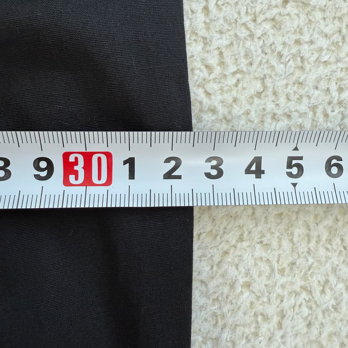 [29] 새상품 탑텐 밴딩 와이드 면바지 블랙 3721 상품이미지8