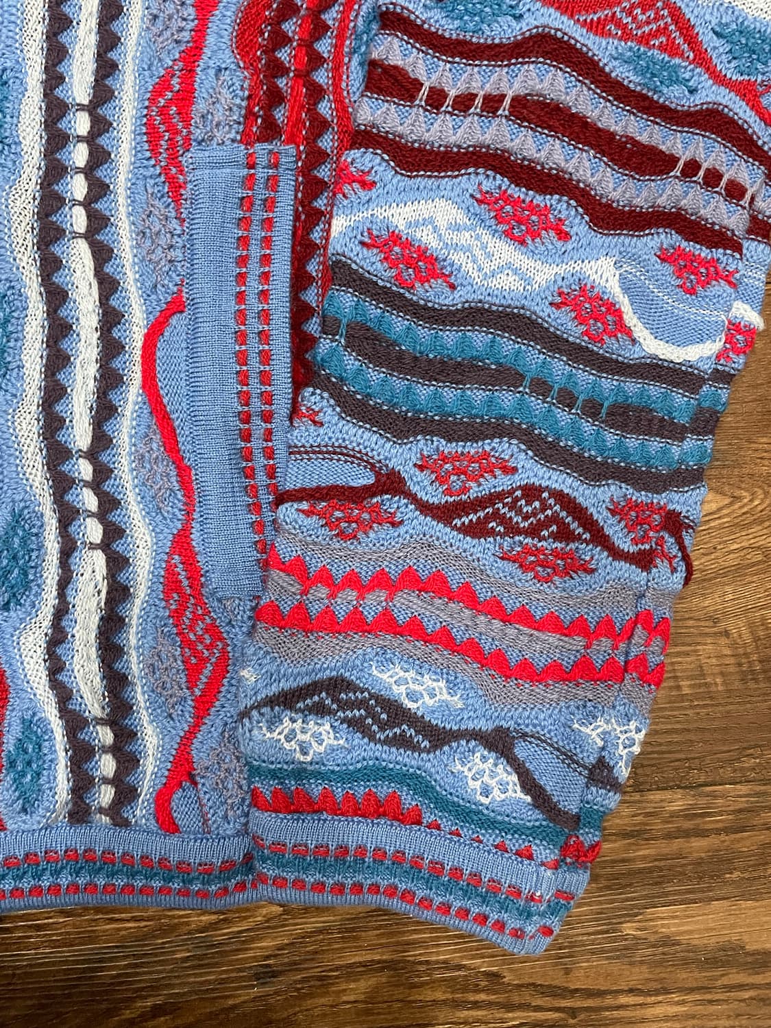 쿠지 COOGI 케이블 가디건 상품이미지4