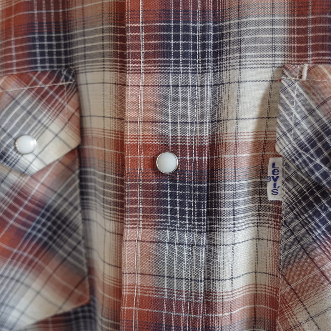 70's Levi's Western Shirt 상품이미지4