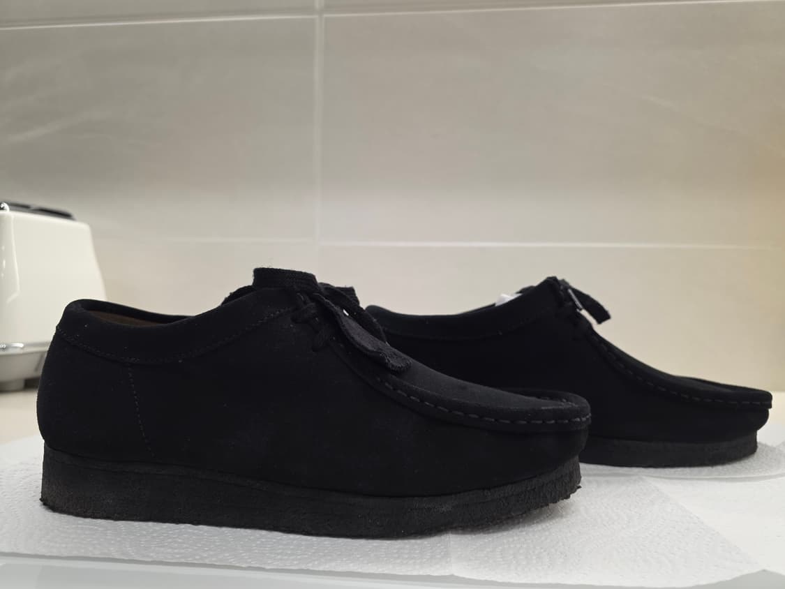 클락스 왈라비 블랙 스웨이드 265-270 상품이미지4