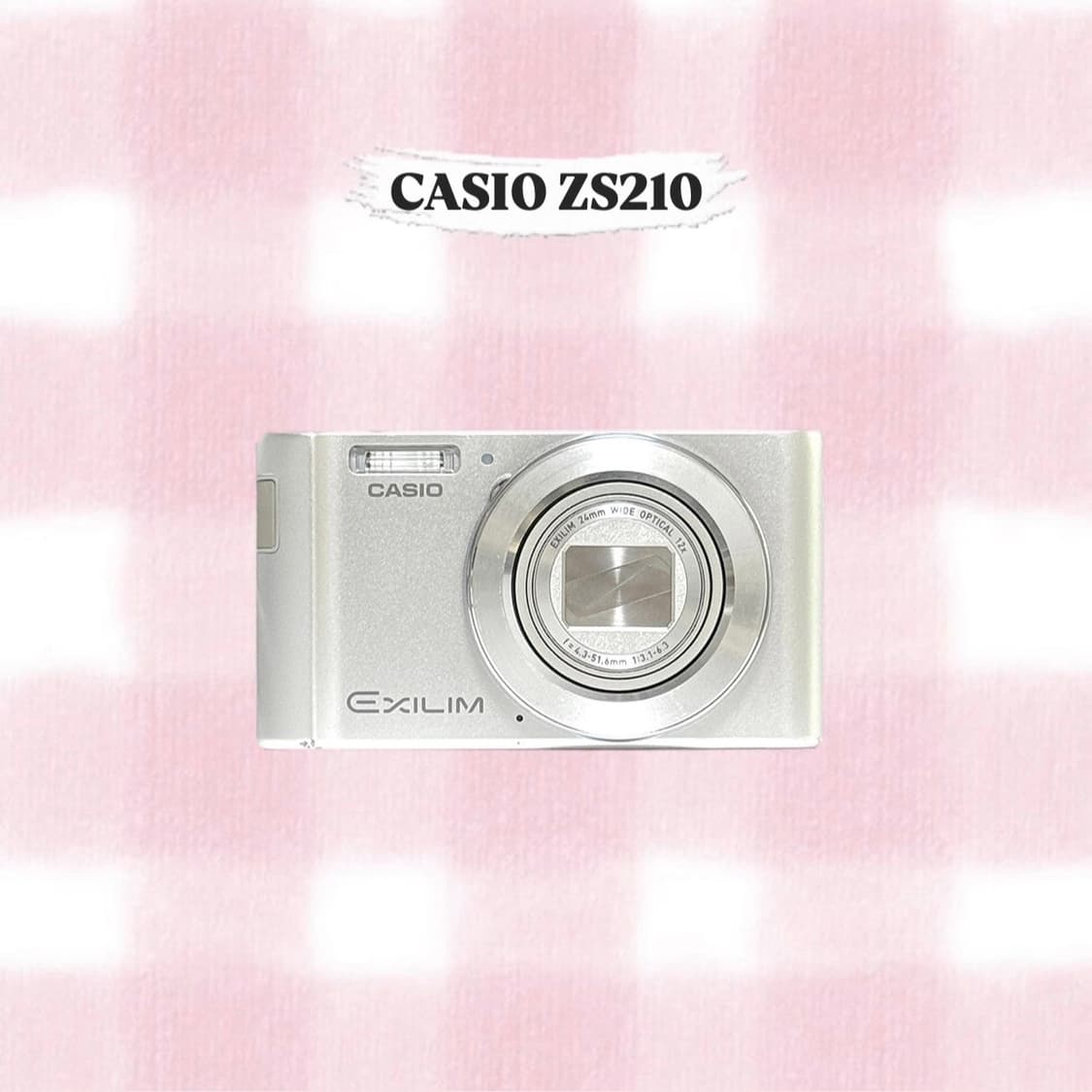 카시오 엑슬림 ZS210 실버 빈티지디카 상품이미지1