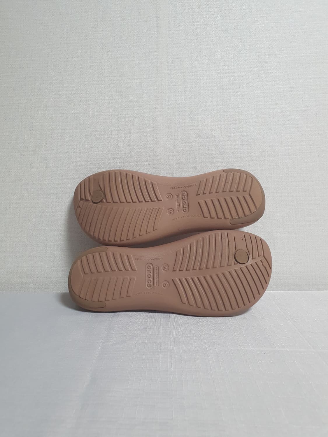 택포가 230mm 크록스 쪼리 섹시 플립 샌달 브론즈 상품이미지6