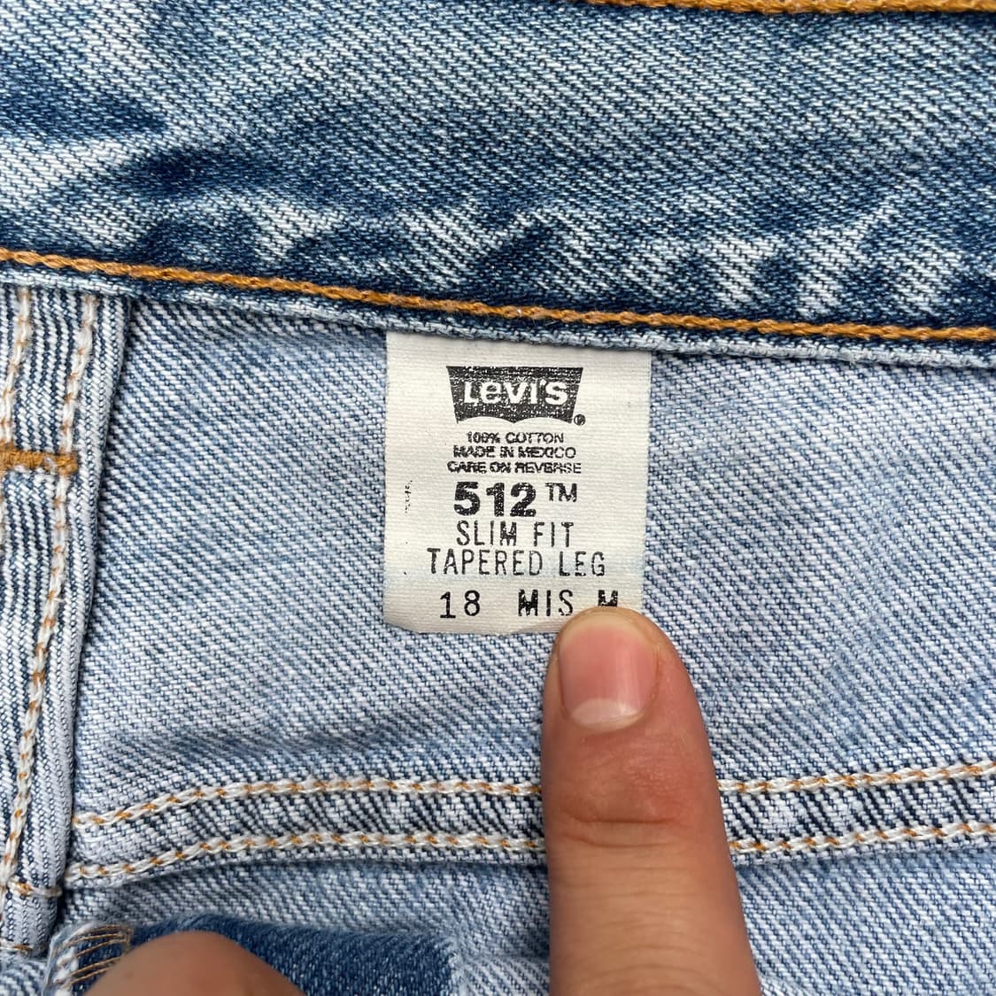 00s 리바이스 512 데님팬츠 p337 상품이미지5