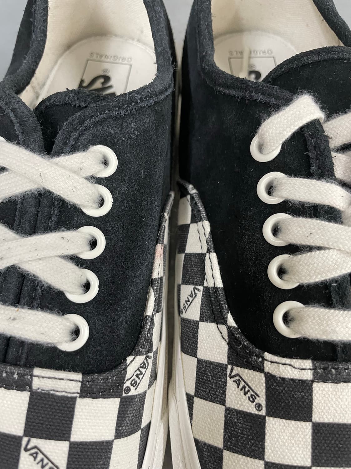 반스 볼트OG 어센틱 블랙 체커보드 토 275 (gr-4219) 상품이미지7