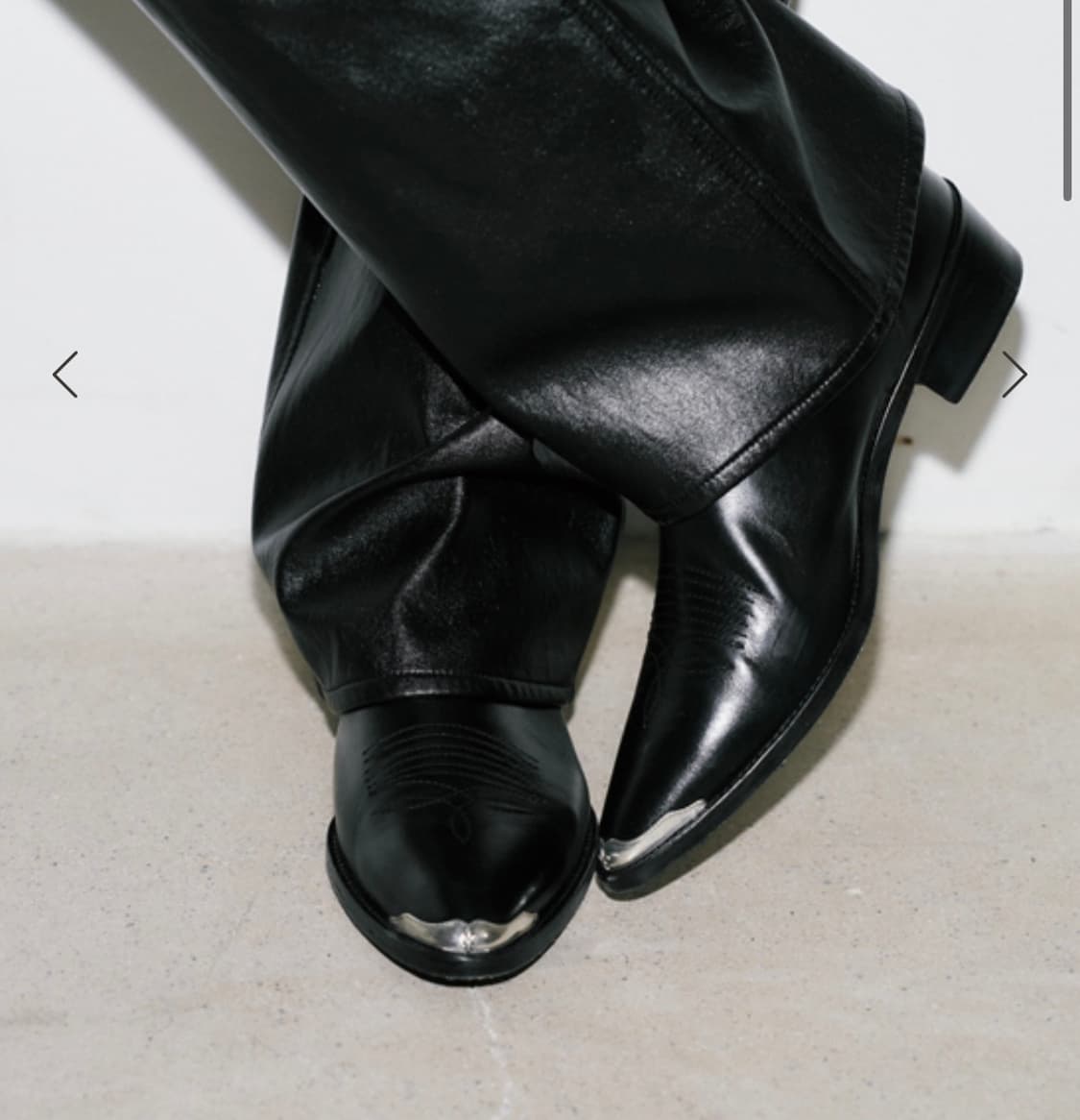 세비지 x 스팅925 savage x sting925 콜라보 첼시부츠 상품이미지8