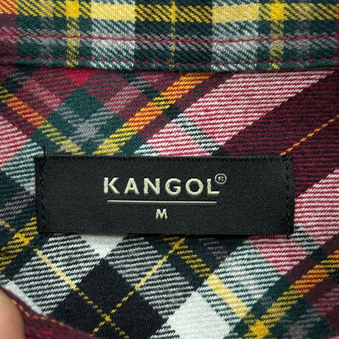 캉골 체크 셔츠 v2679 상품이미지7