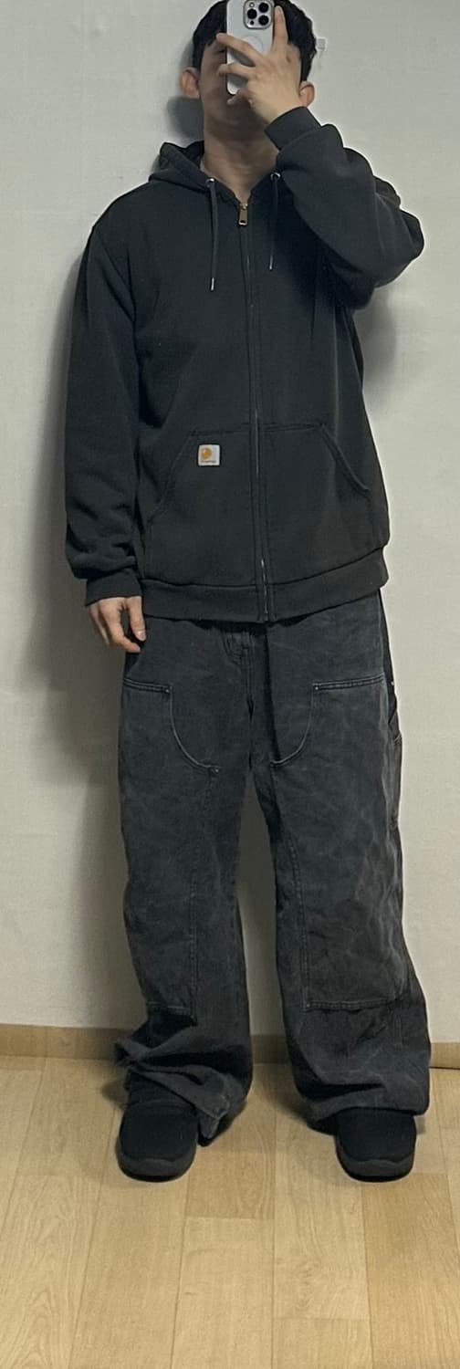 칼하트 써멀 후드집업 상품이미지5