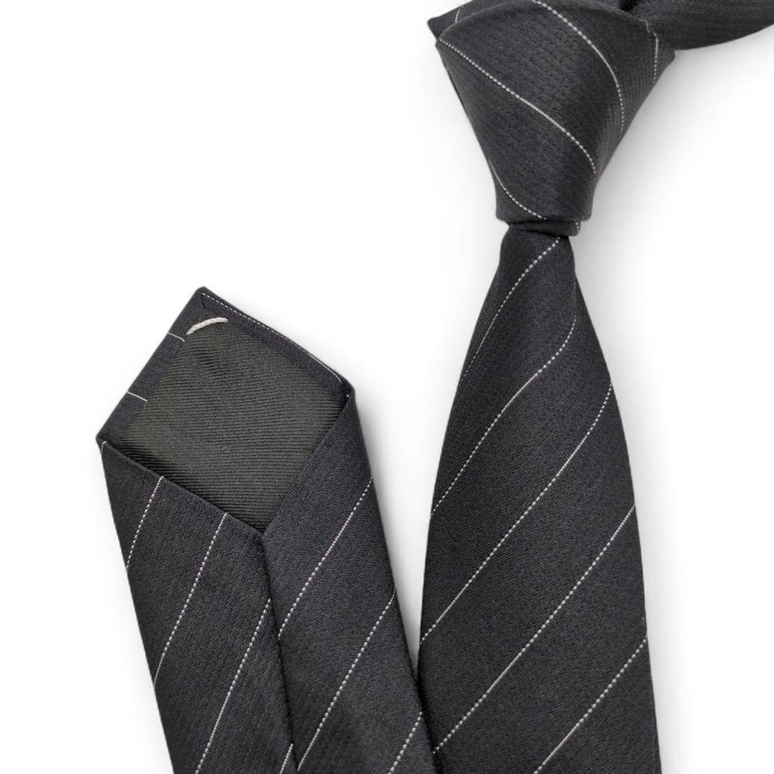 디올옴므 핀스트라이프 실크 슬림 넥타이 에디슬리먼 상품이미지1