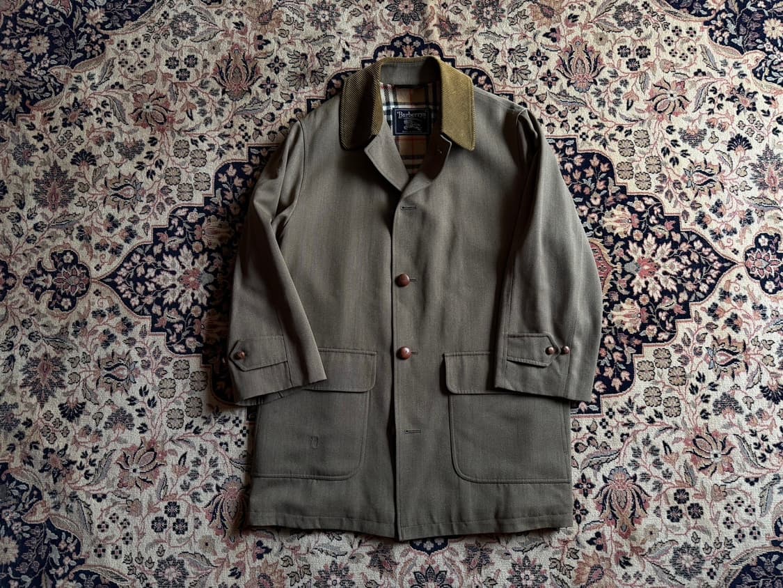 버버리 커버트울 카코트 남성100 상품이미지1
