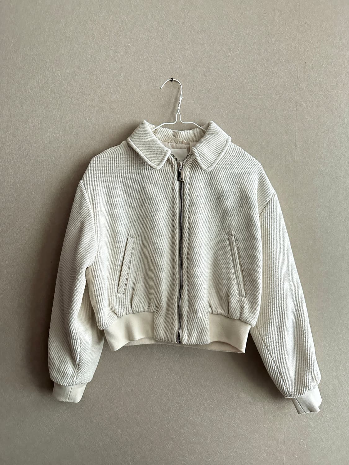 Mango 텍스처드 보머 자켓 XS 상품이미지3