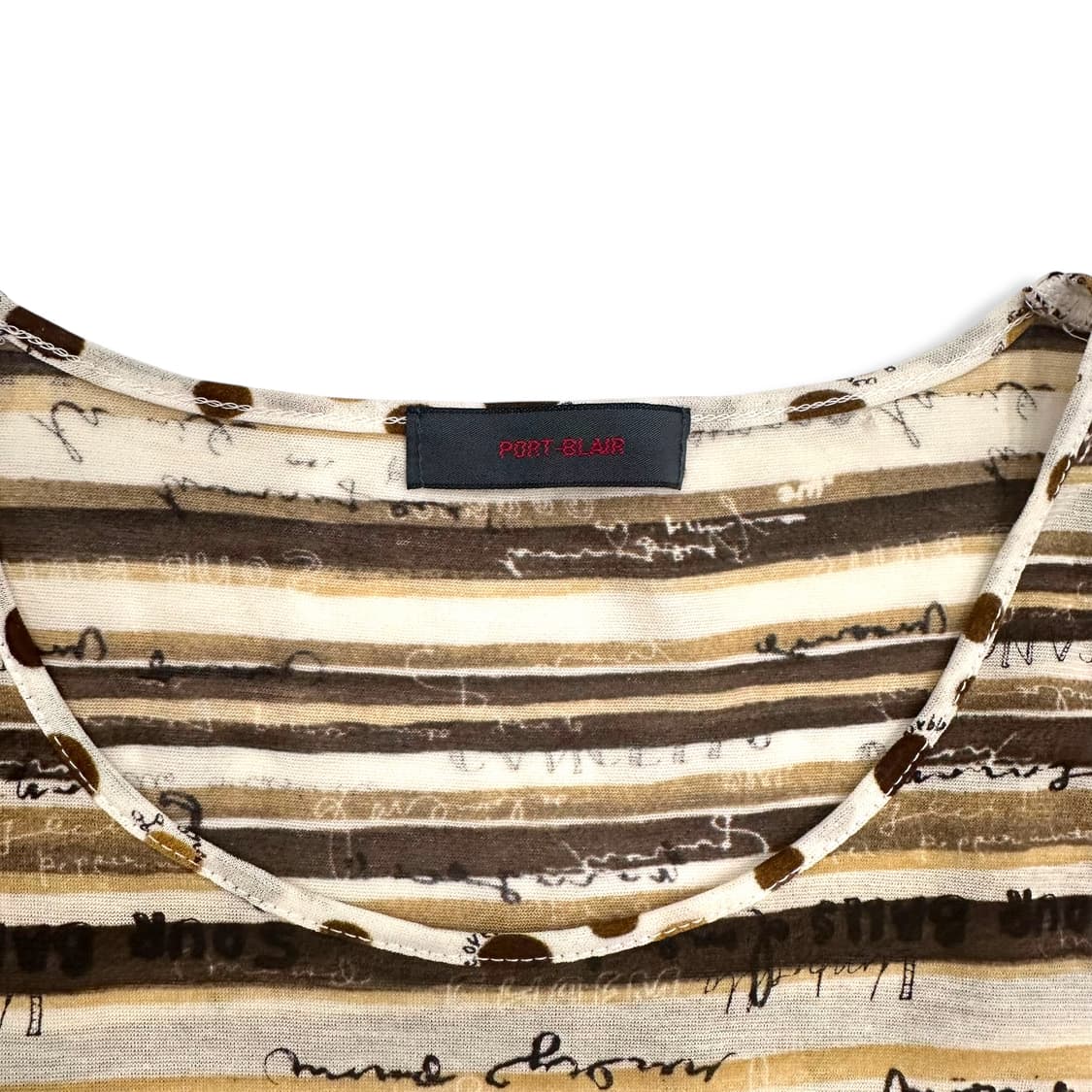 Grunge Lettering See Through T Shirt 상품이미지9