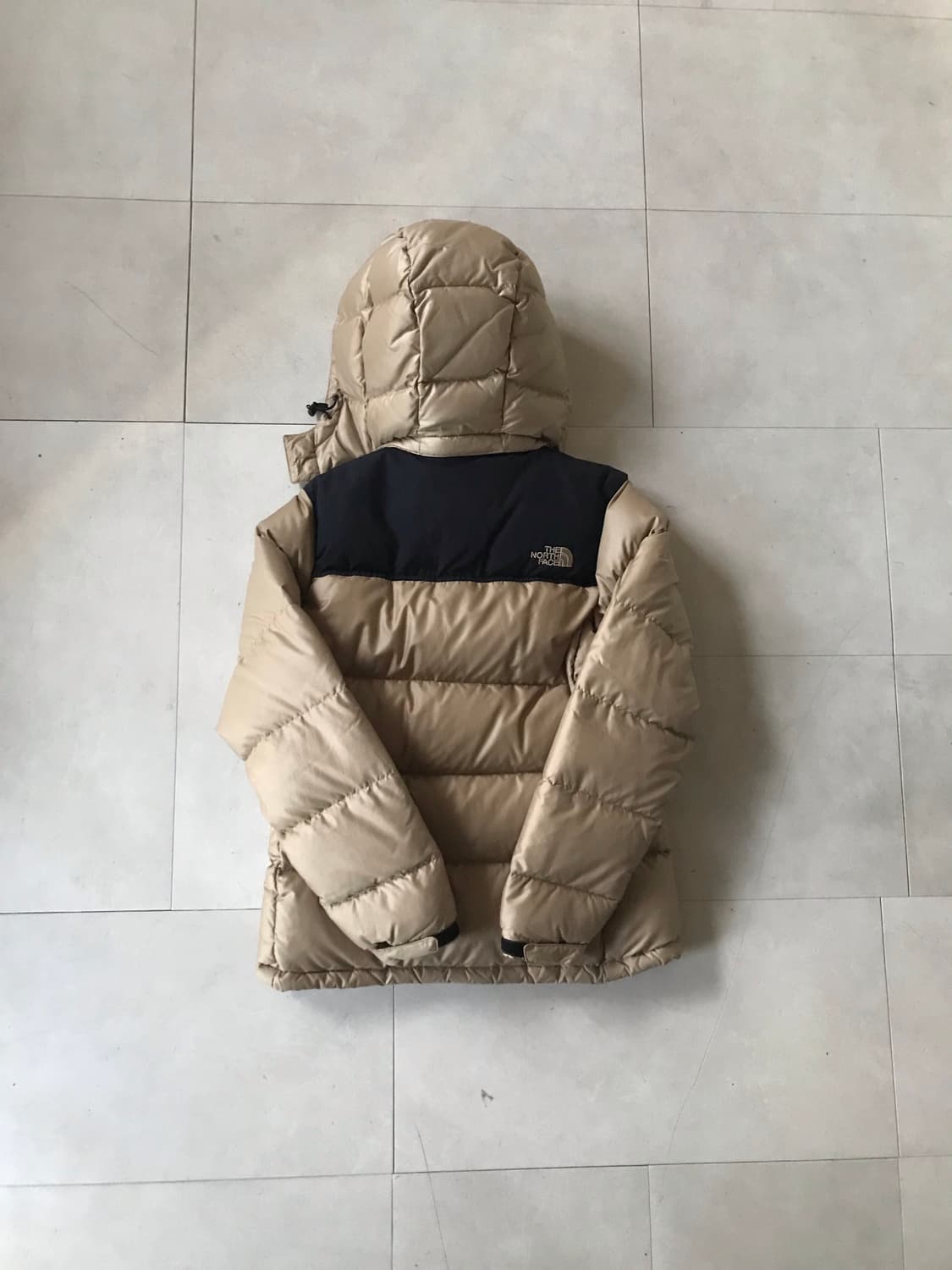 노페 베이지브라운 패딩 상품이미지7