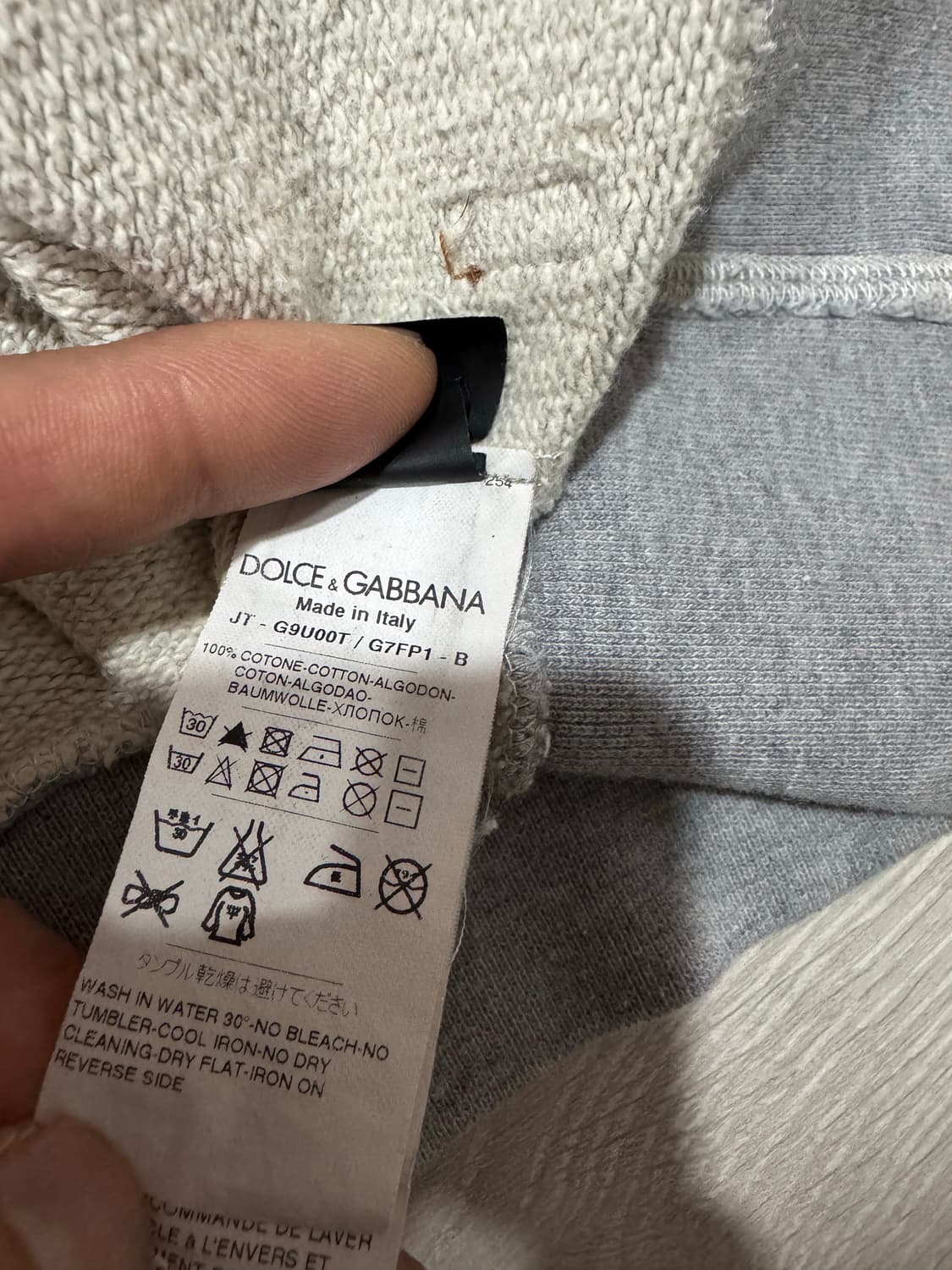 돌체앤가바나 스티브 멕퀸 프린팅 맨투맨 상품이미지6