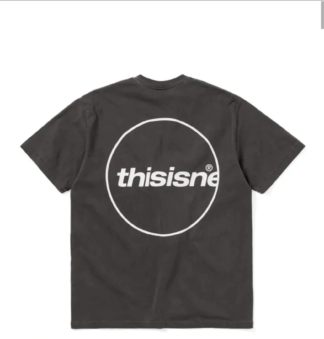 XL 디스이즈네버뎃 써클 반팔티 차콜 디네뎃 thisisneverthat 상품이미지4