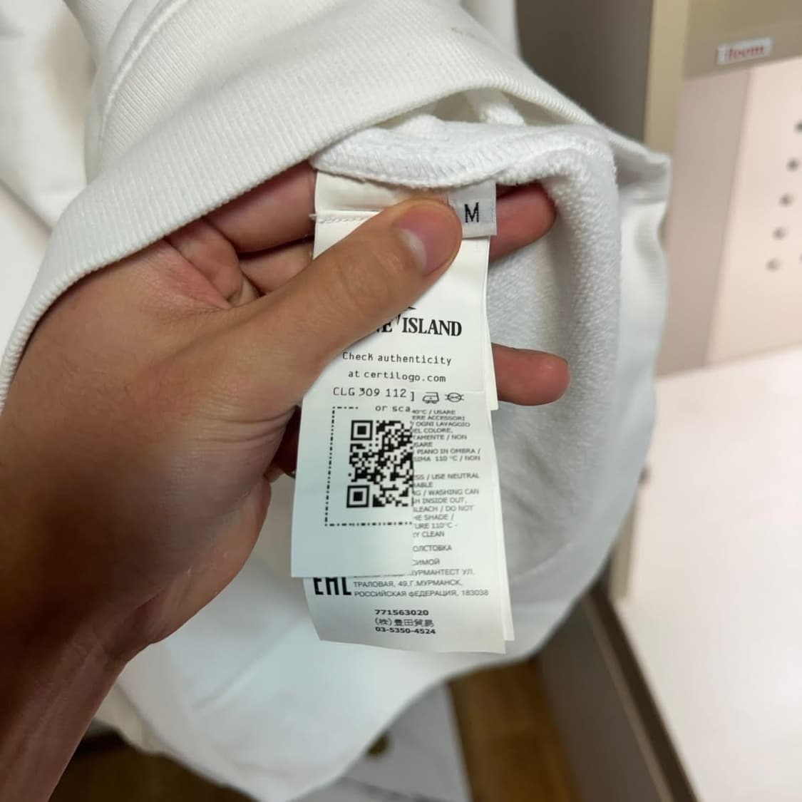 (100퍼센트정품)스톤아일랜드 맨투맨 상품이미지6