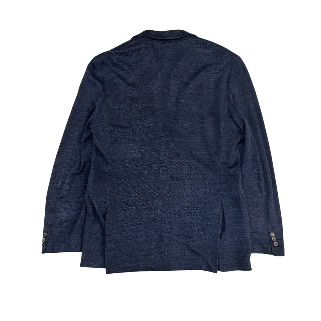 지오송지오 네이비 린넨 슬림 핏 블레이저 상품이미지5