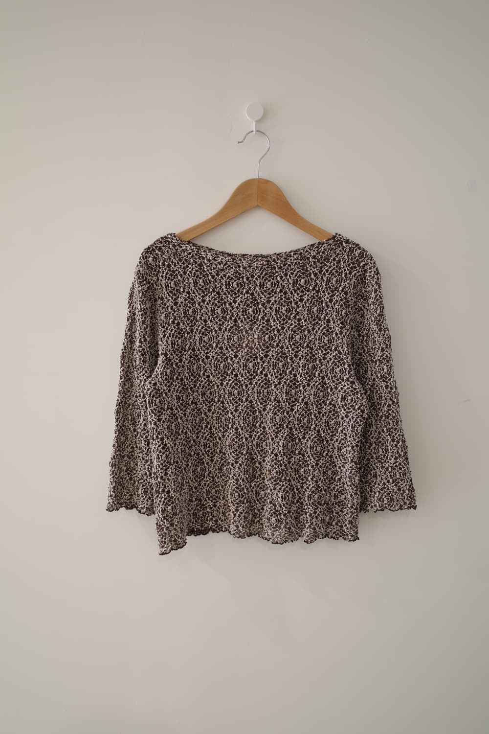 Brown Rinkle Top  상품이미지1