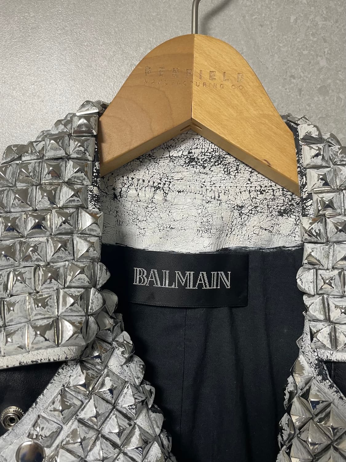 발망 데카르넹 2011ss 레더베스트 상품이미지3