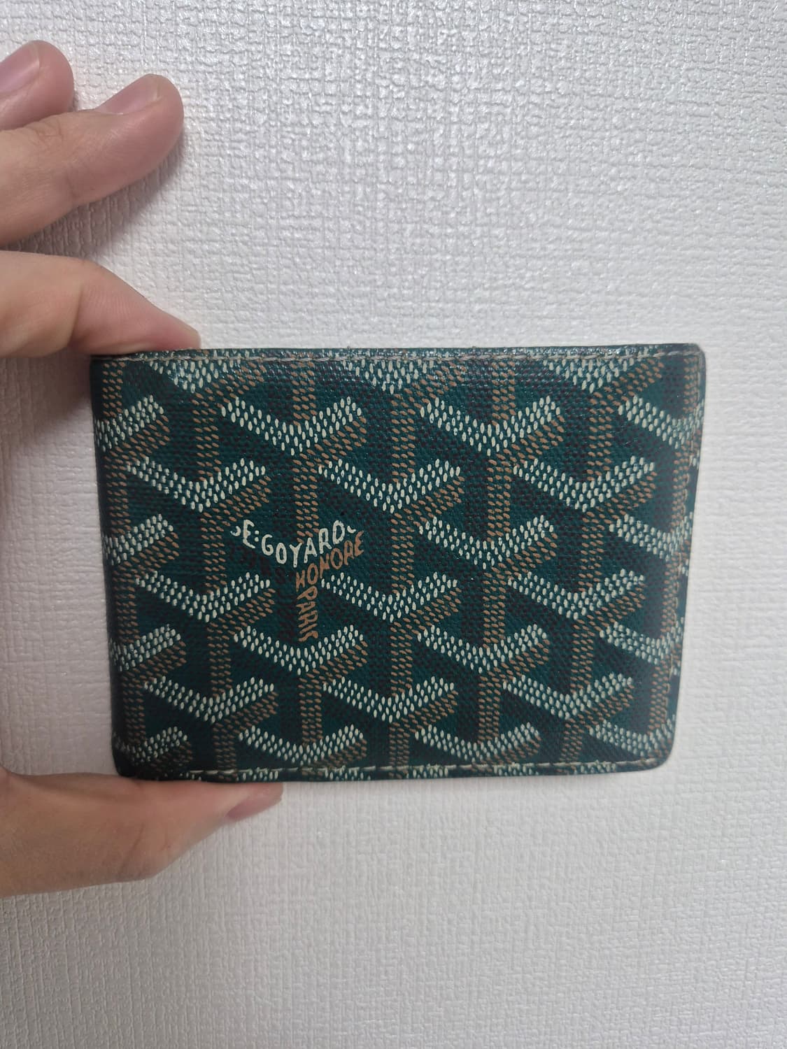 고야드 빅투아르 지갑 그린 상품이미지2