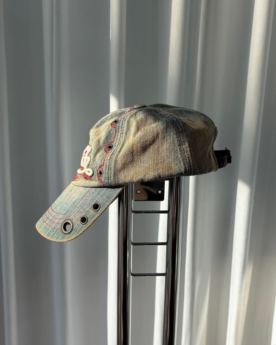 본더치 VonDutch 빈티지 데님 볼캡 모자 상품이미지6