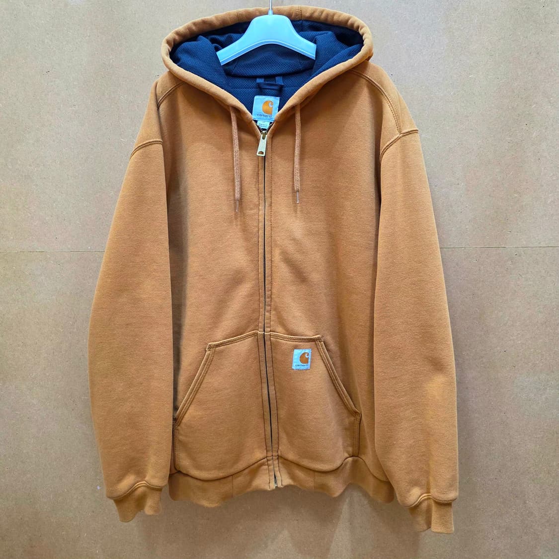 칼하트 써멀 후드집업 브라운 상품이미지1