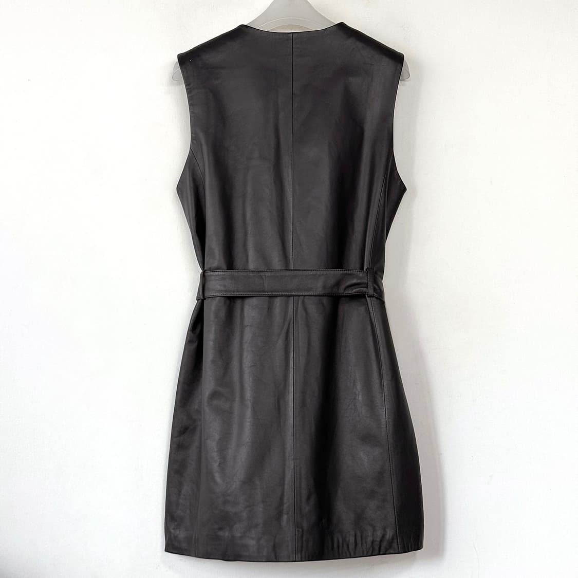 로보 ROBO 이태리 램스킨 롱 베스트 [새상품] 상품이미지6