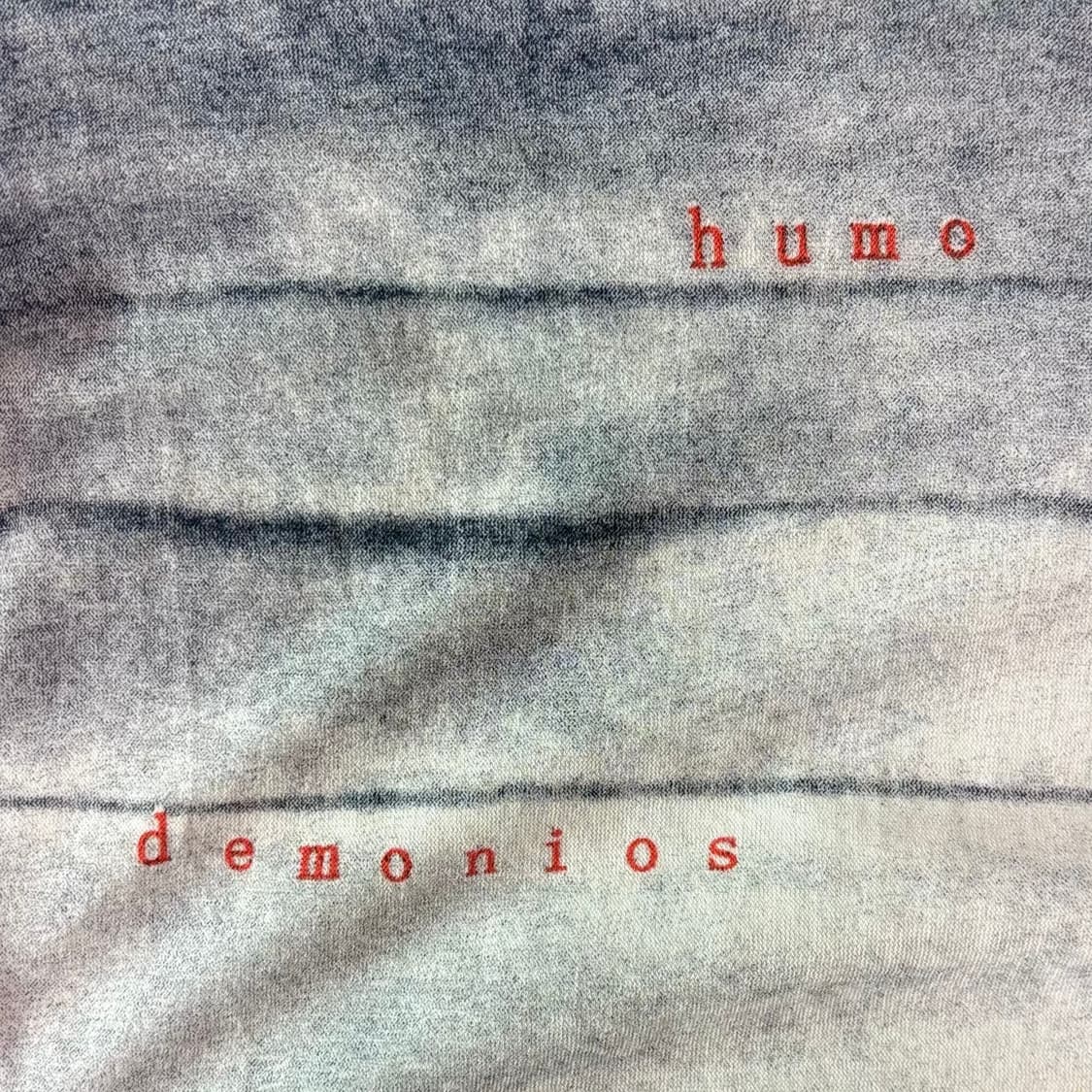 "Humo y Demonios" 다잉 아카이브 슬림핏 티셔츠 상품이미지2