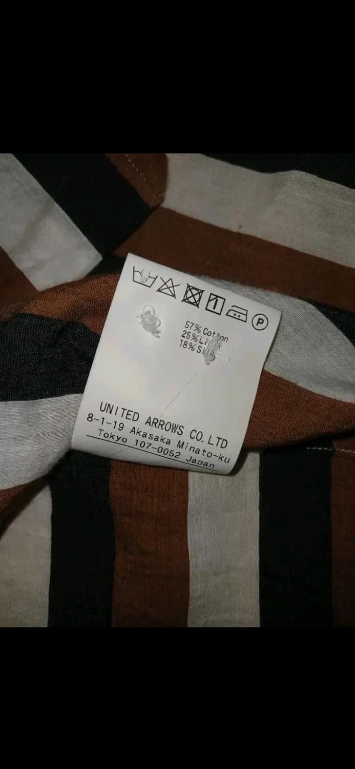 CAMOSHITA COTTON SILK OPEN COLLAR SHIRTS 상품이미지10