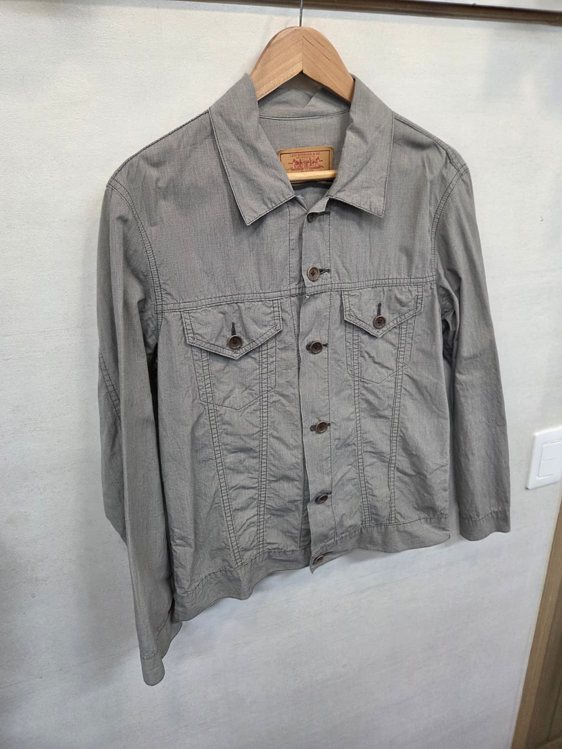 리바이스 일본판 면 트러커 자켓 L 상품이미지7