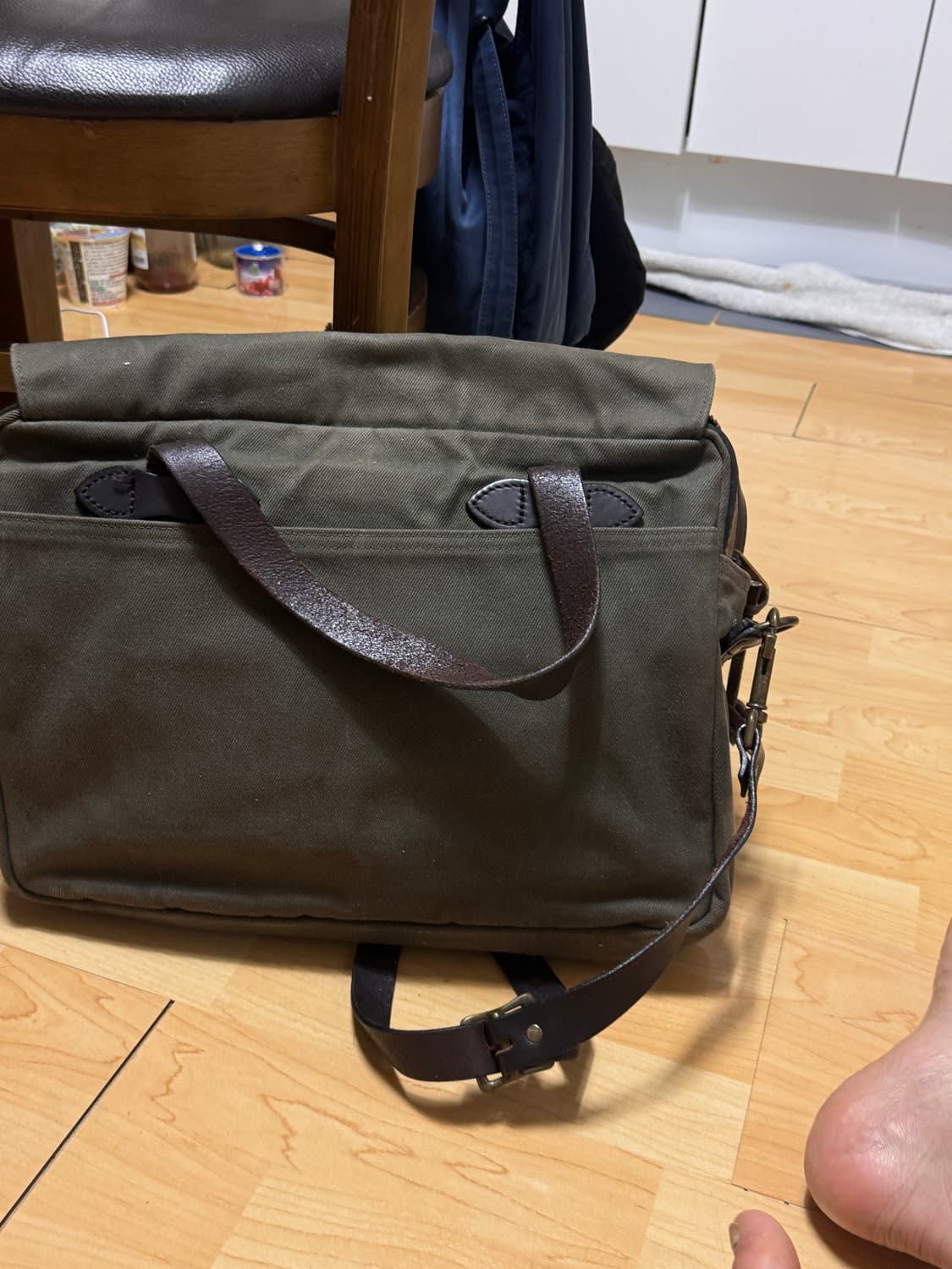 거의 새상품 필슨256, 서류가방, 필슨브리프케이스, filson 미국메 상품이미지2