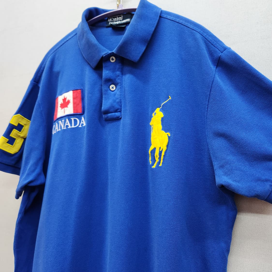 폴로 랄프로렌 빅포니/캐나다 자수 반팔카라L~XL 상품이미지2